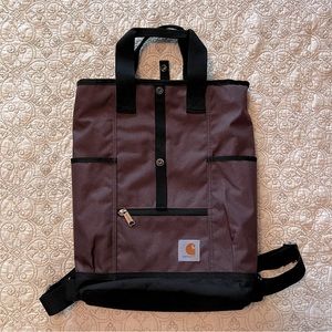 Wine Colored Carhartt Hybrid Backpack